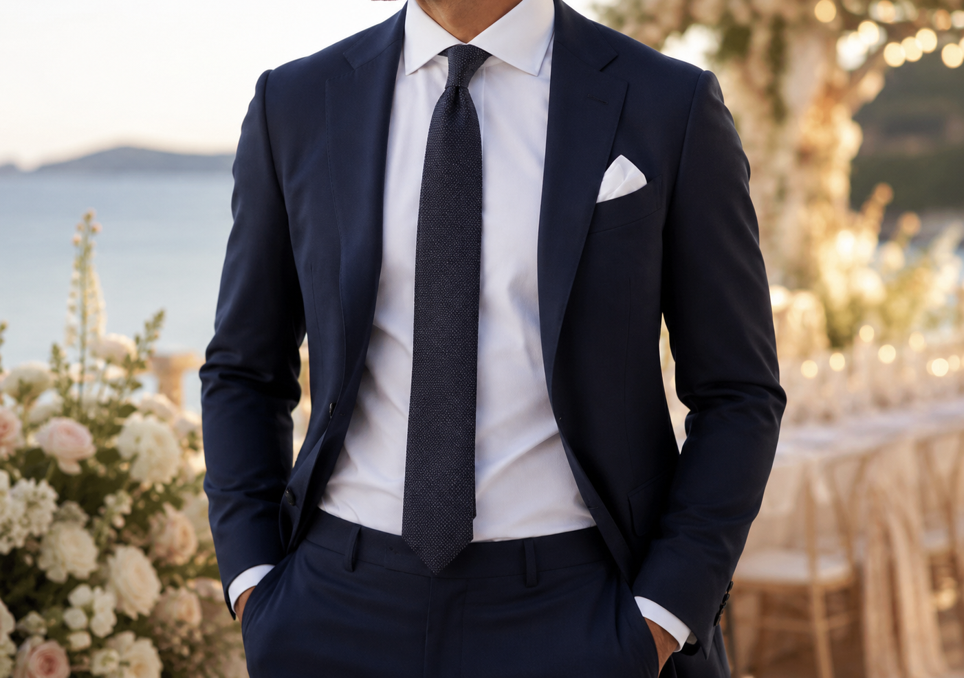 Grooms and Wedding Guests